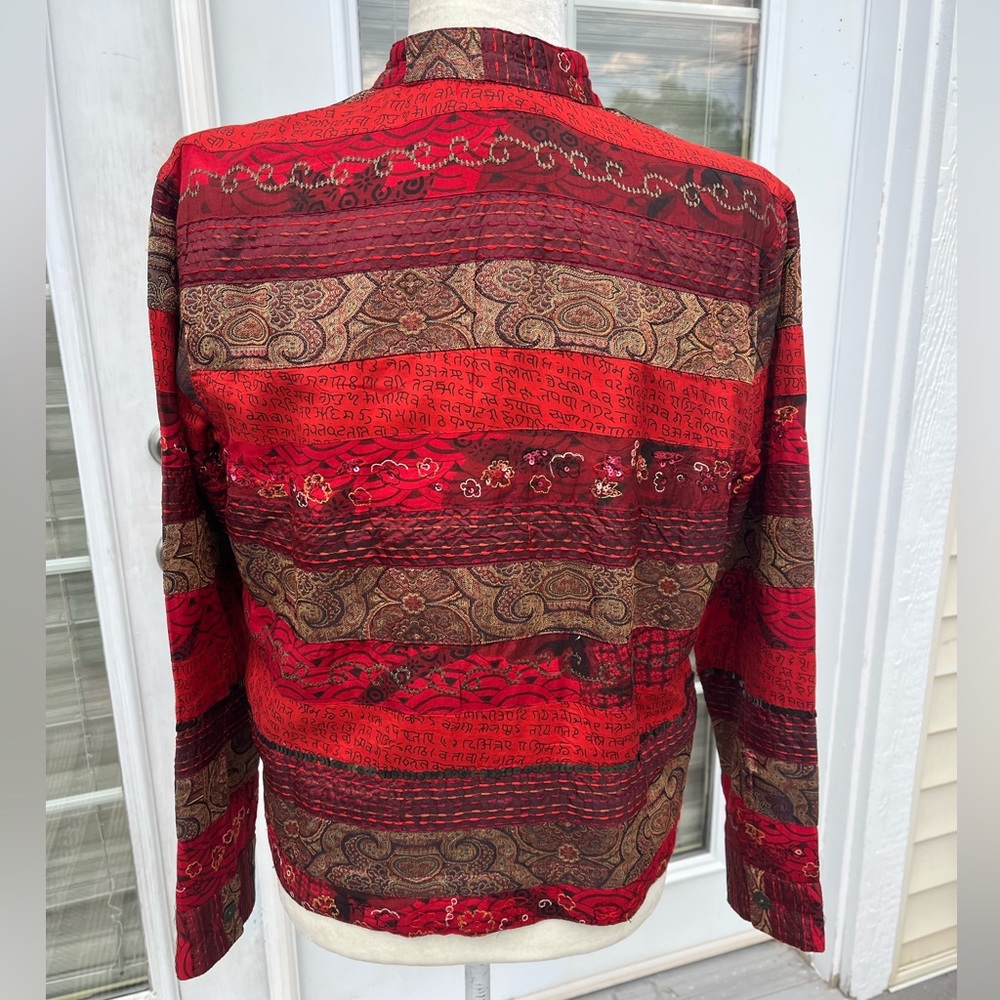 Chico’s Patchwork Jacket - image 8